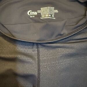 Zyia Active Black Snake Leggings